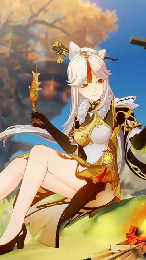 ai character: rose background