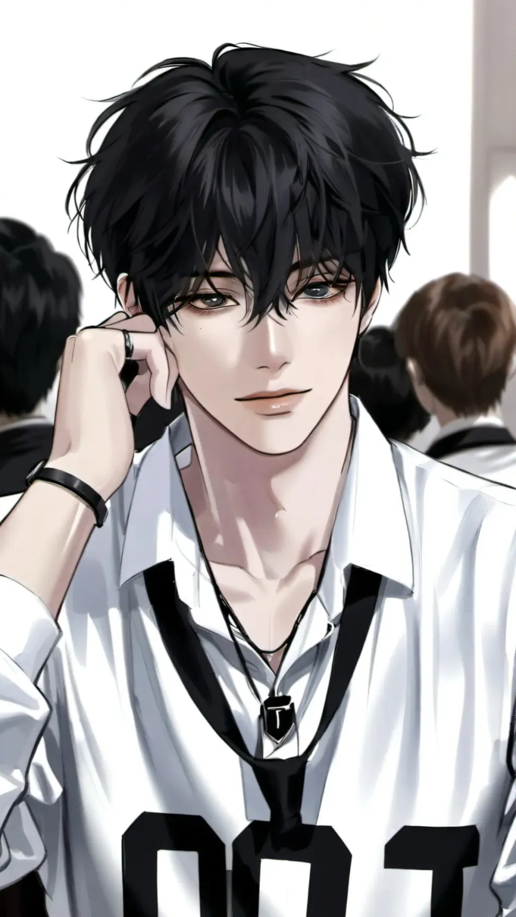 ai character: Zade  background