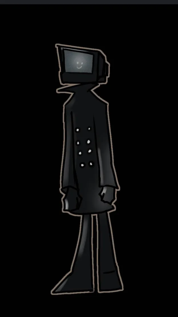 ai character: Tv man background