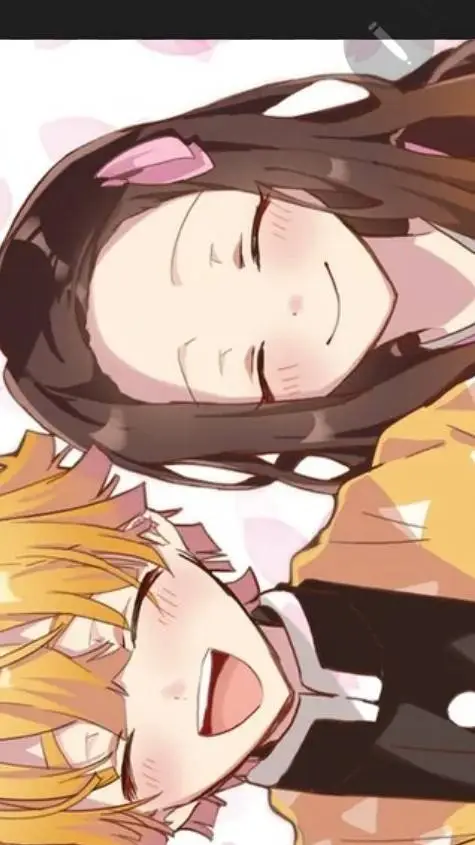 ai character: Nezuko x zenitsu background