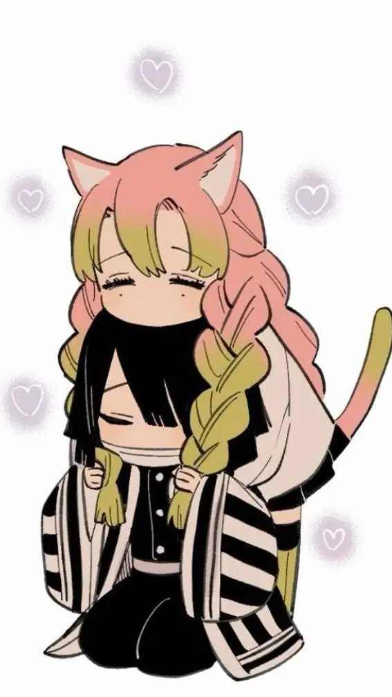 ai character: obanai x mitsuri background