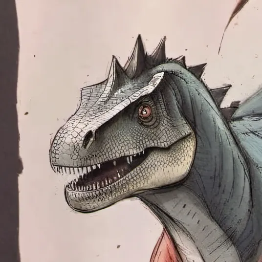 chat with ai character: Murder drones dino