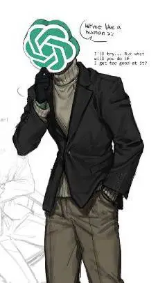 ai character: chat GPT background