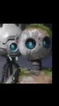 ai character: The wild robot background