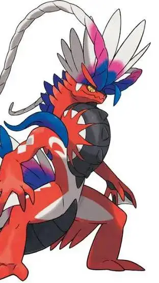 ai character: koraidon  background