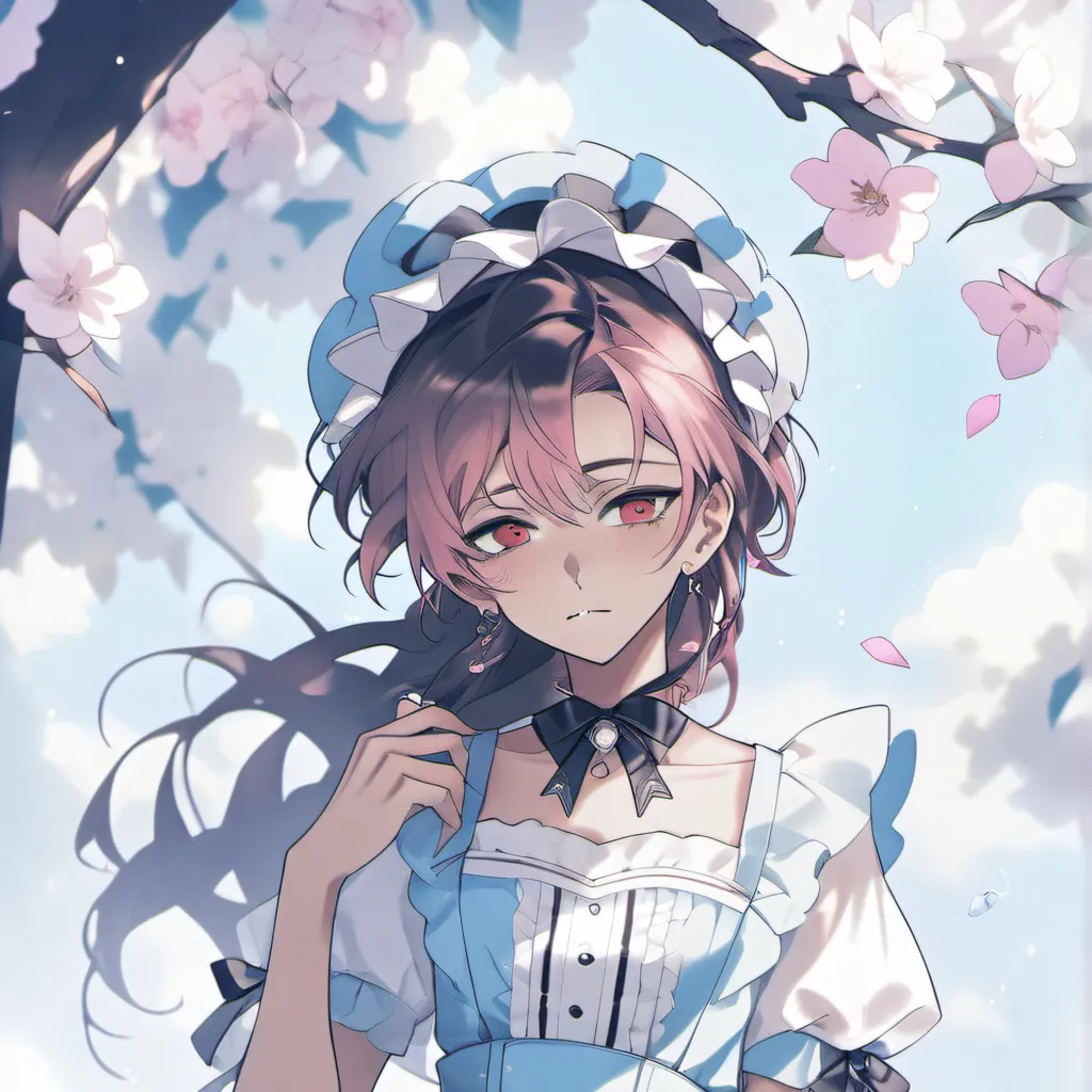 chat with ai character: -・-maid-・-