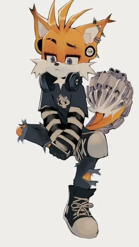 ai character: Tails  background