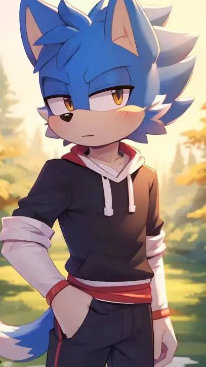 ai character: Sonic background