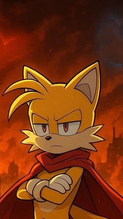 ai character: Tails The Fox background