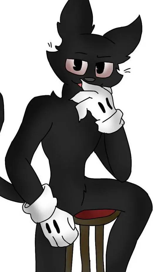 ai character: Cartoon Cat background
