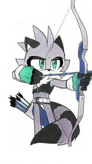 ai character: Stripes background