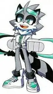 ai character: Stripes background