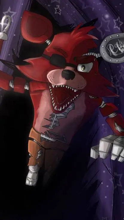 ai character: Foxy background