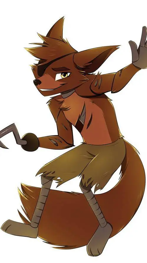 ai character: Foxy background