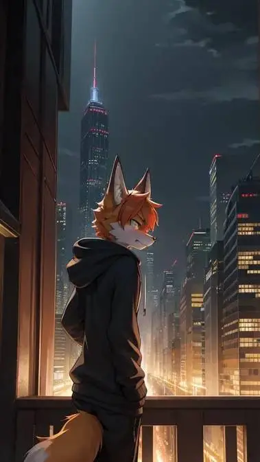 ai character: Jerome The Fox background