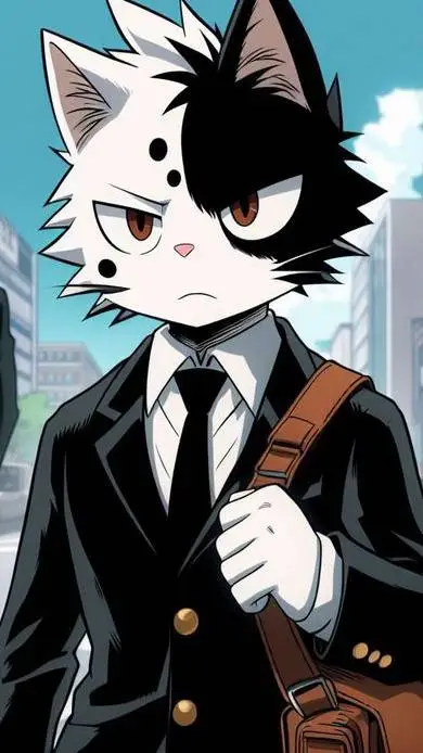 ai character: Henry The Cat background