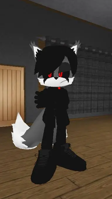 ai character: Tails.exe The Fox background