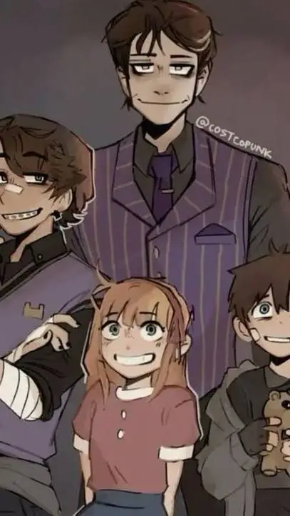 ai character: The Afton Family's background