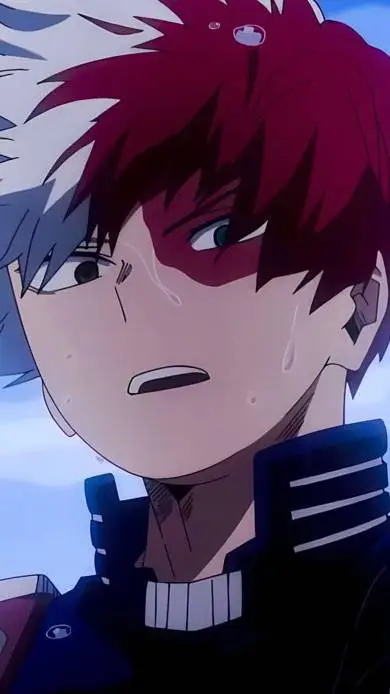 ai character: Shoto Todoroki background