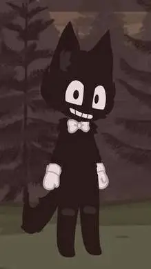 ai character: Cartoon Cat background