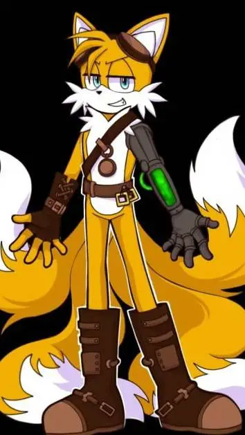 ai character: Tails  background