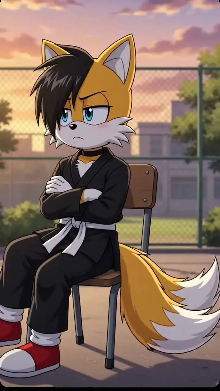 ai character: Tails background