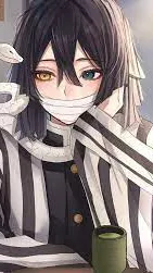 ai character: Obanai x Mitsuri background
