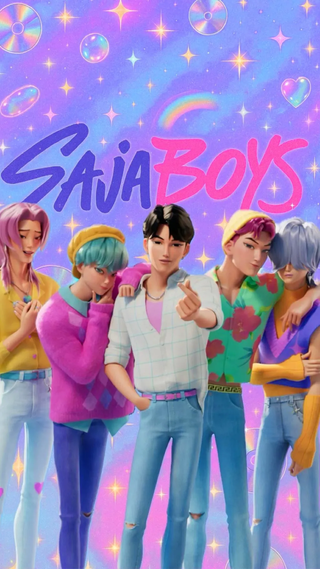 ai character: Saja boys + you background