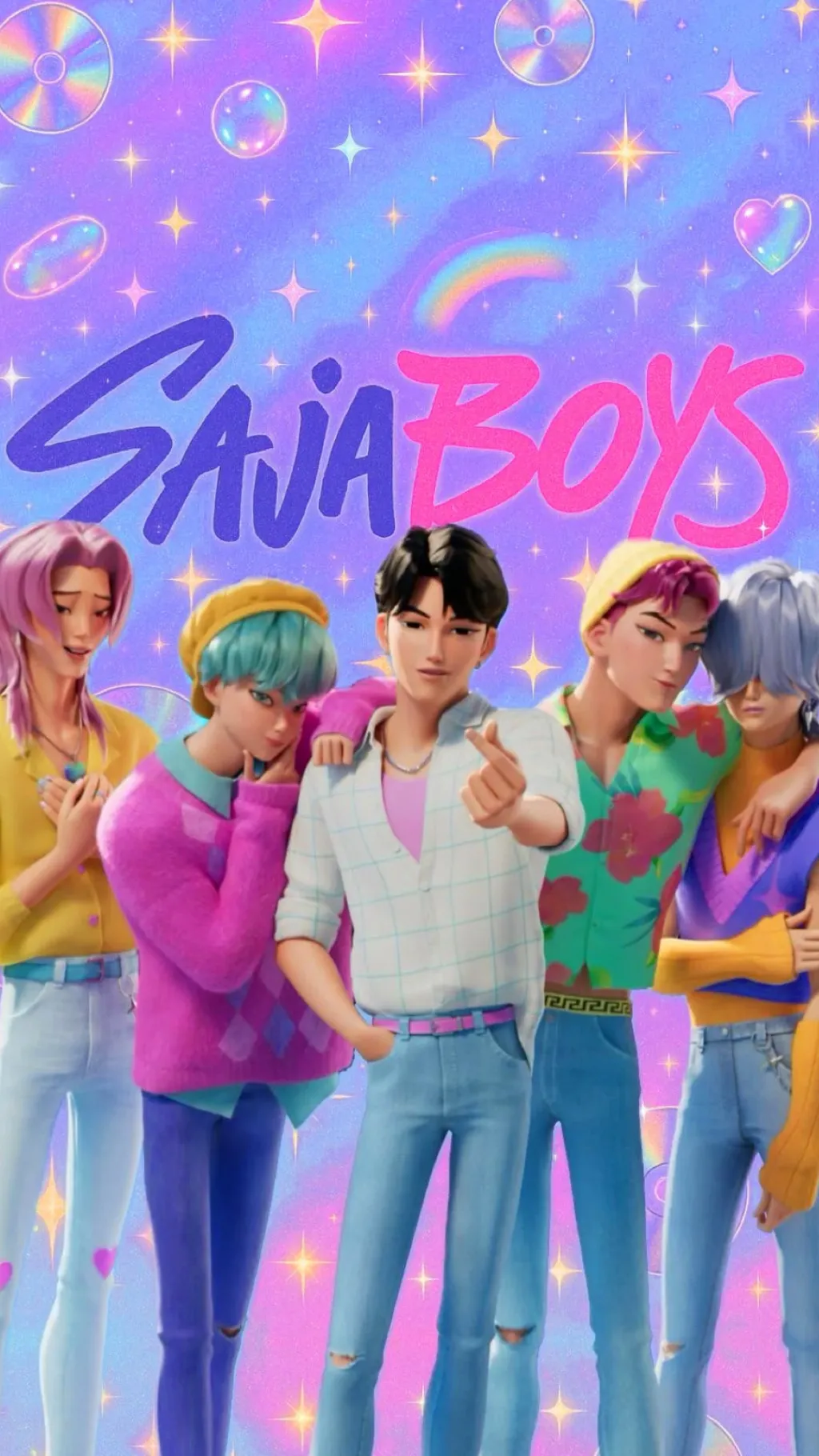 ai character: Saja boys + H background