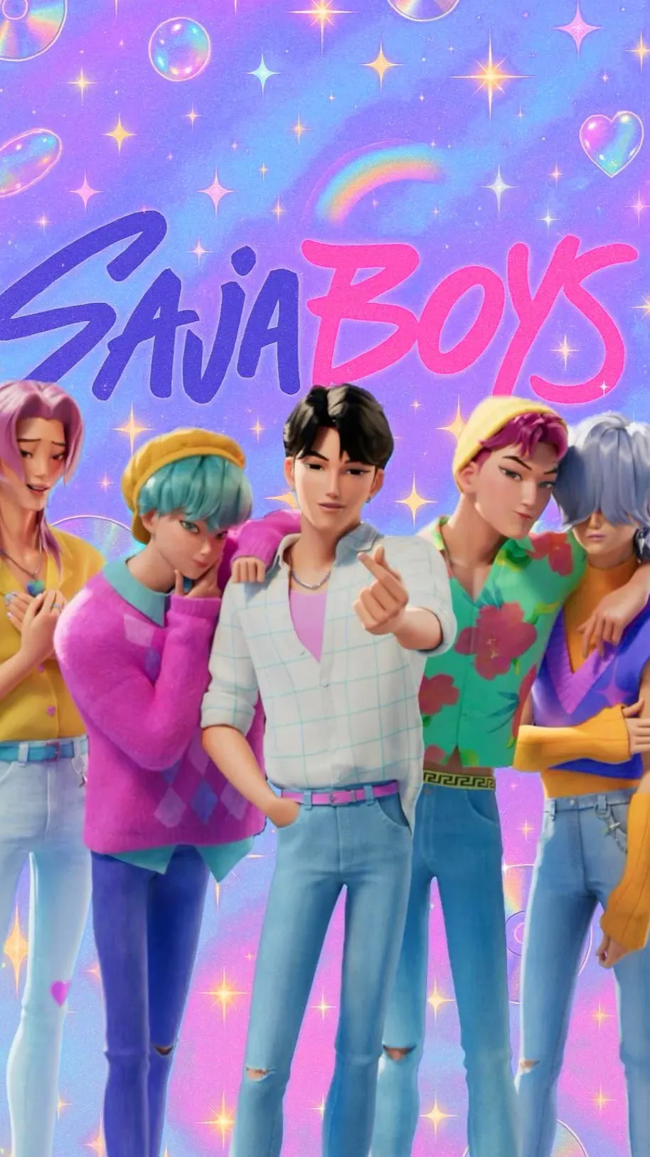 ai character: Saja boys + MHA background