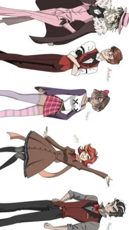 ai character: Hh + KPDH Ocs  background