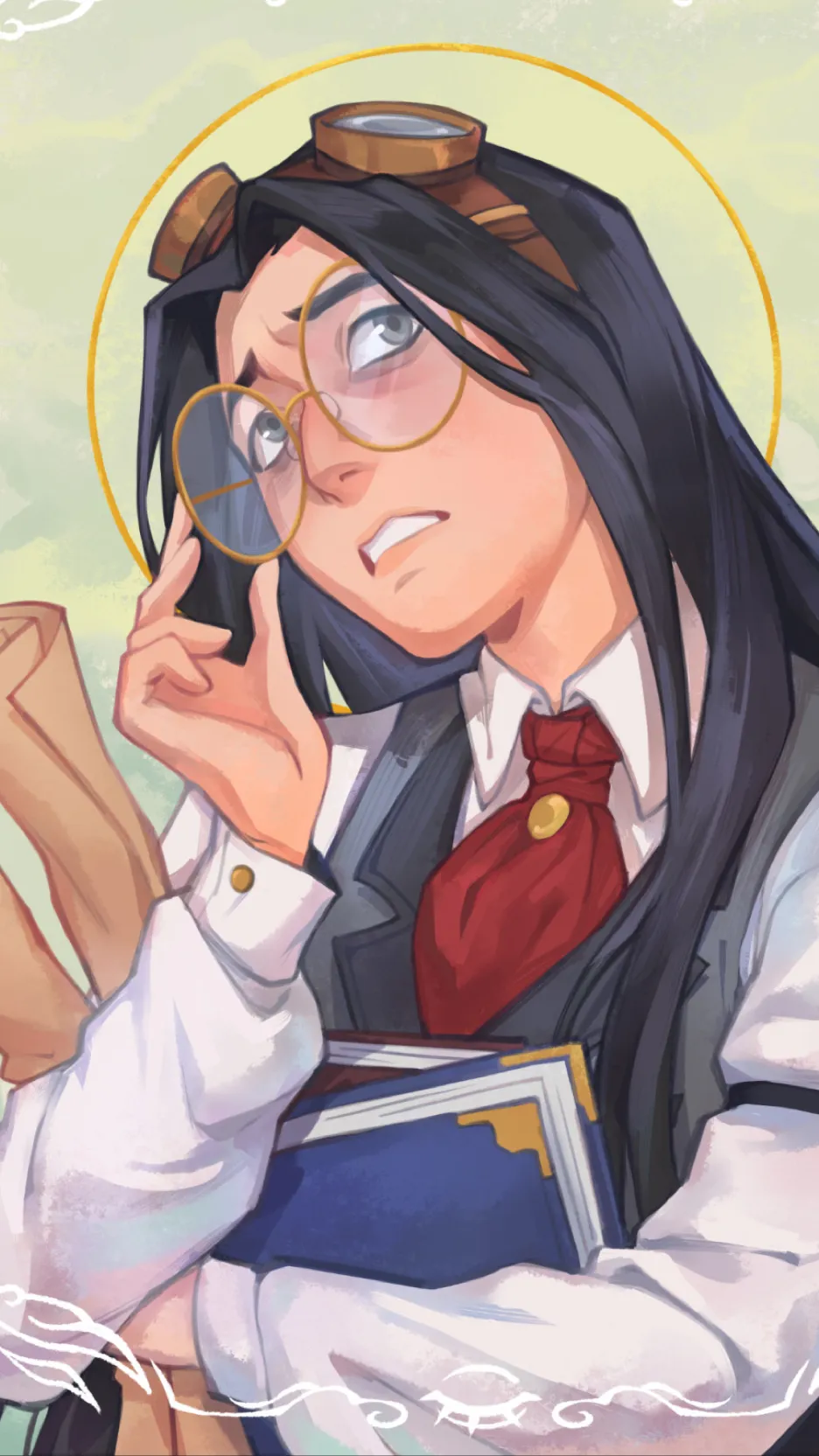 ai character: Pendleton marriage background