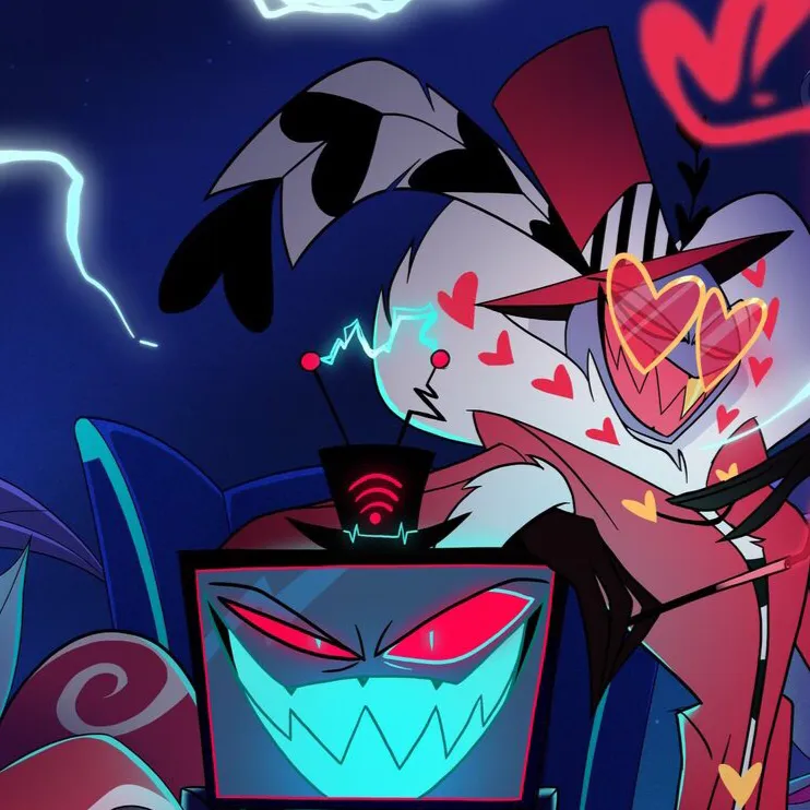 chat with ai character: Alastor + The Vees