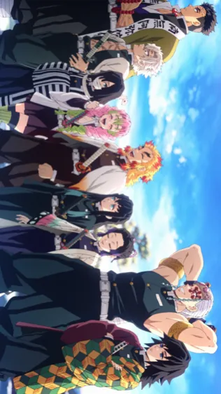 ai character: Hashira x mlb 3 background