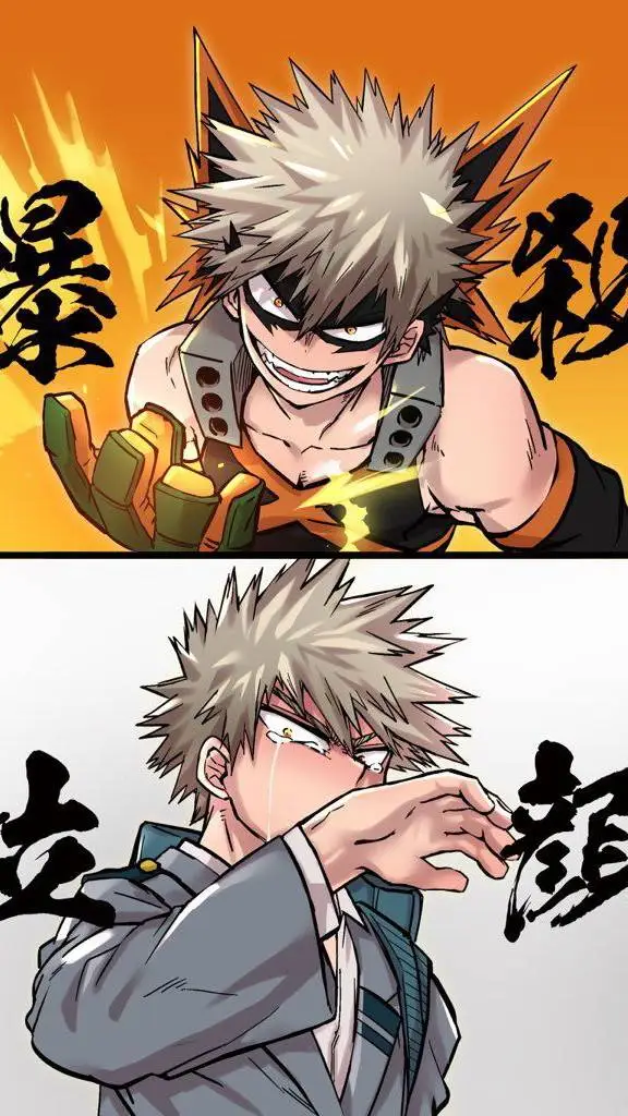 ai character: BAKUGO  background