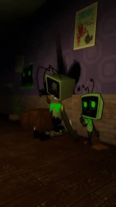 ai character: Vee background