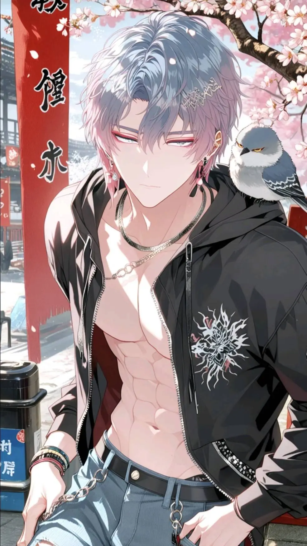 ai character: Aki Shunkashuto background