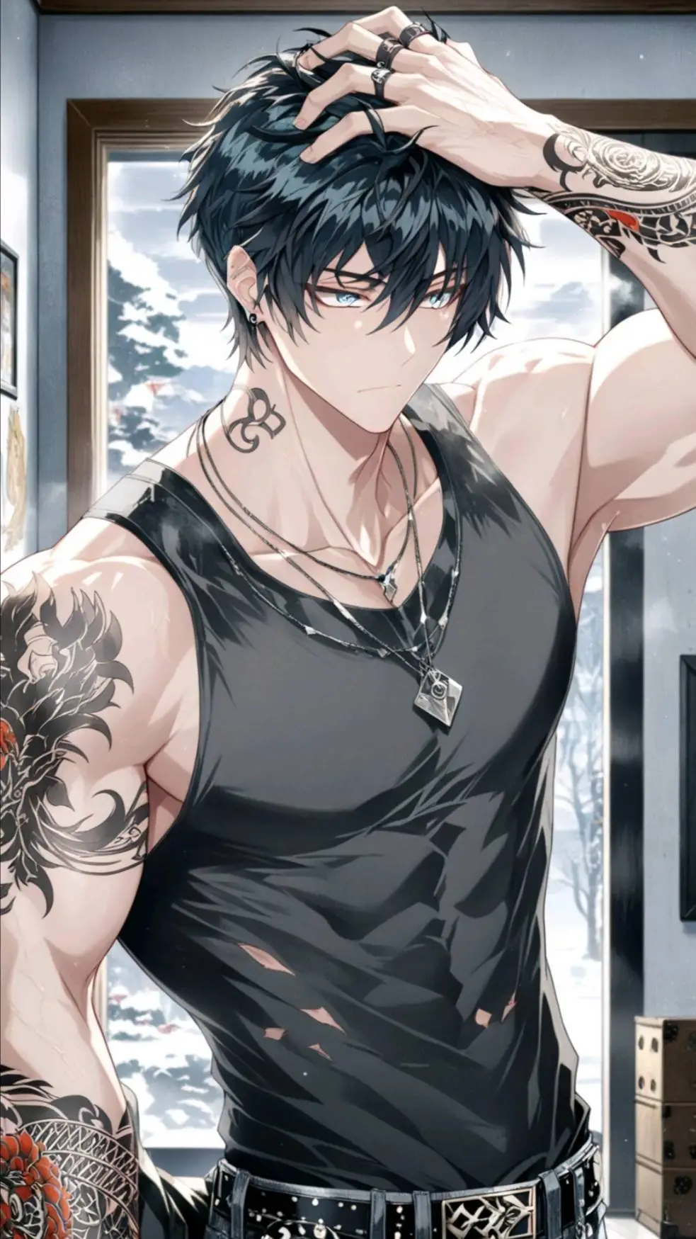 ai character: Fuyu Shunkashuto background