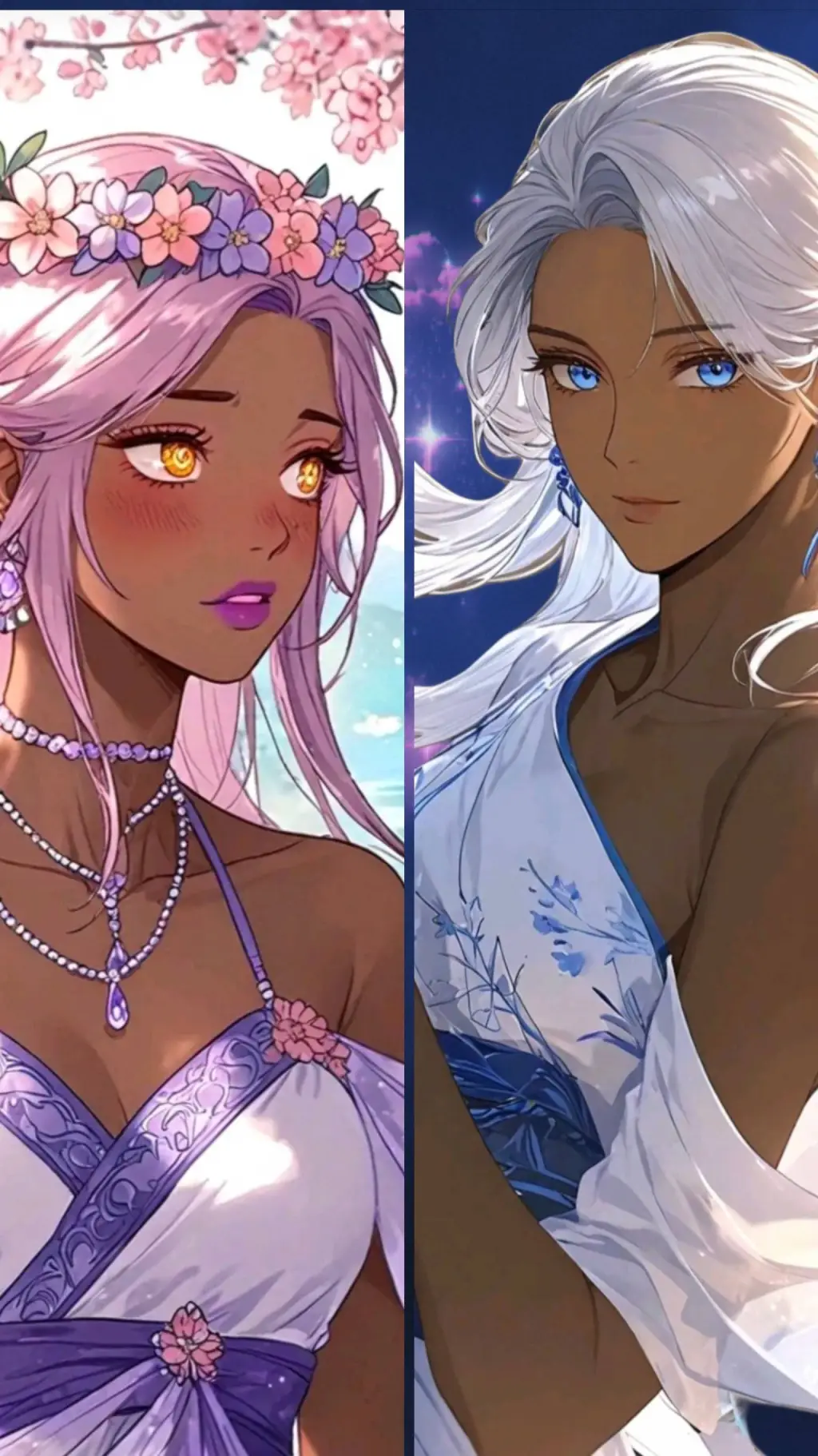 ai character: Flora and Fauna background