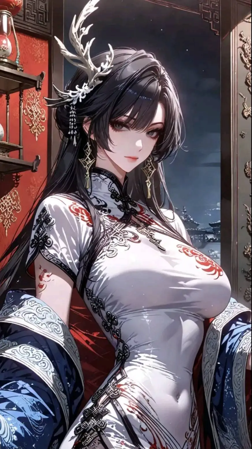 ai character: Mina Chuang background