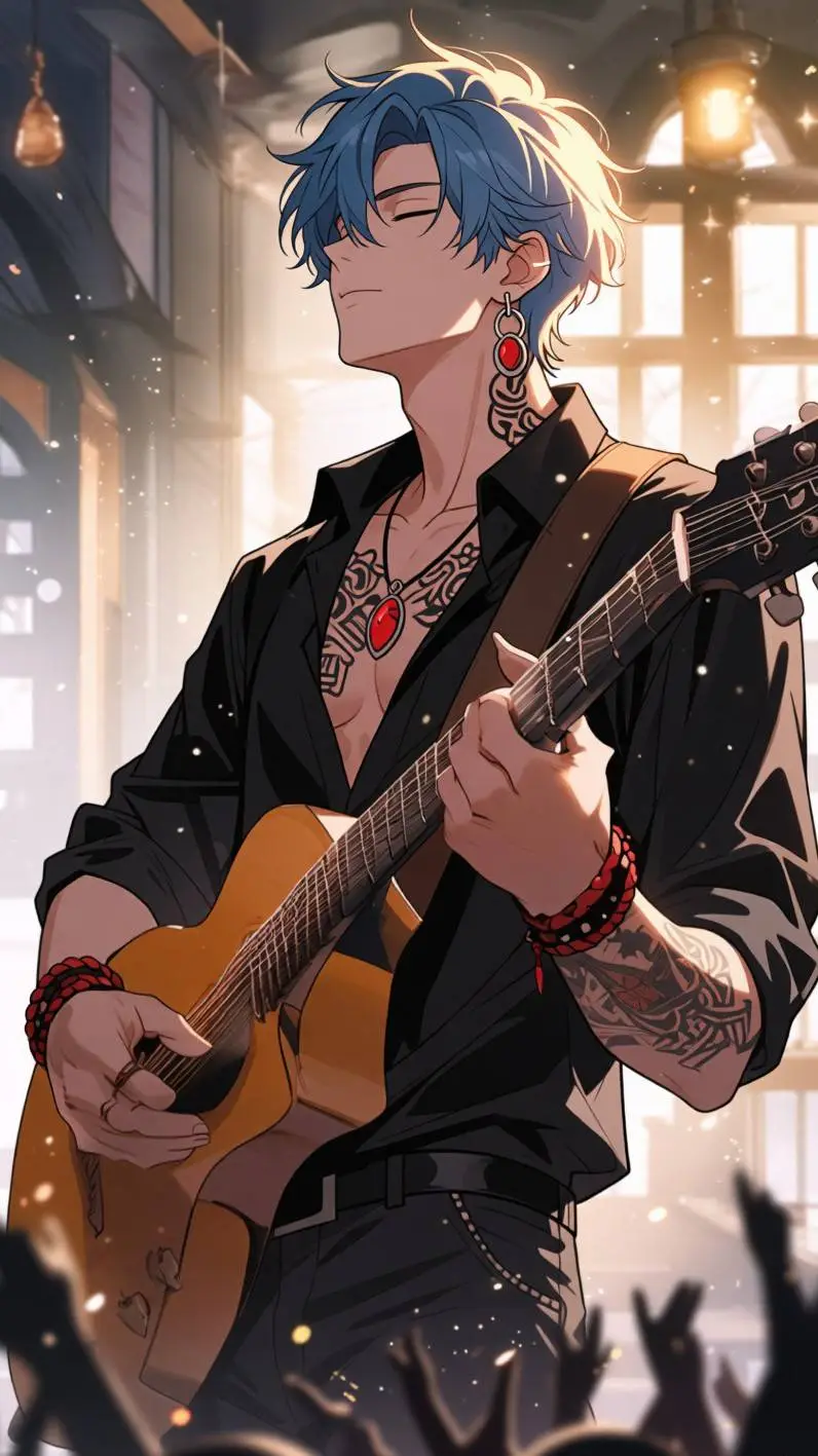 ai character: Todoroki  background