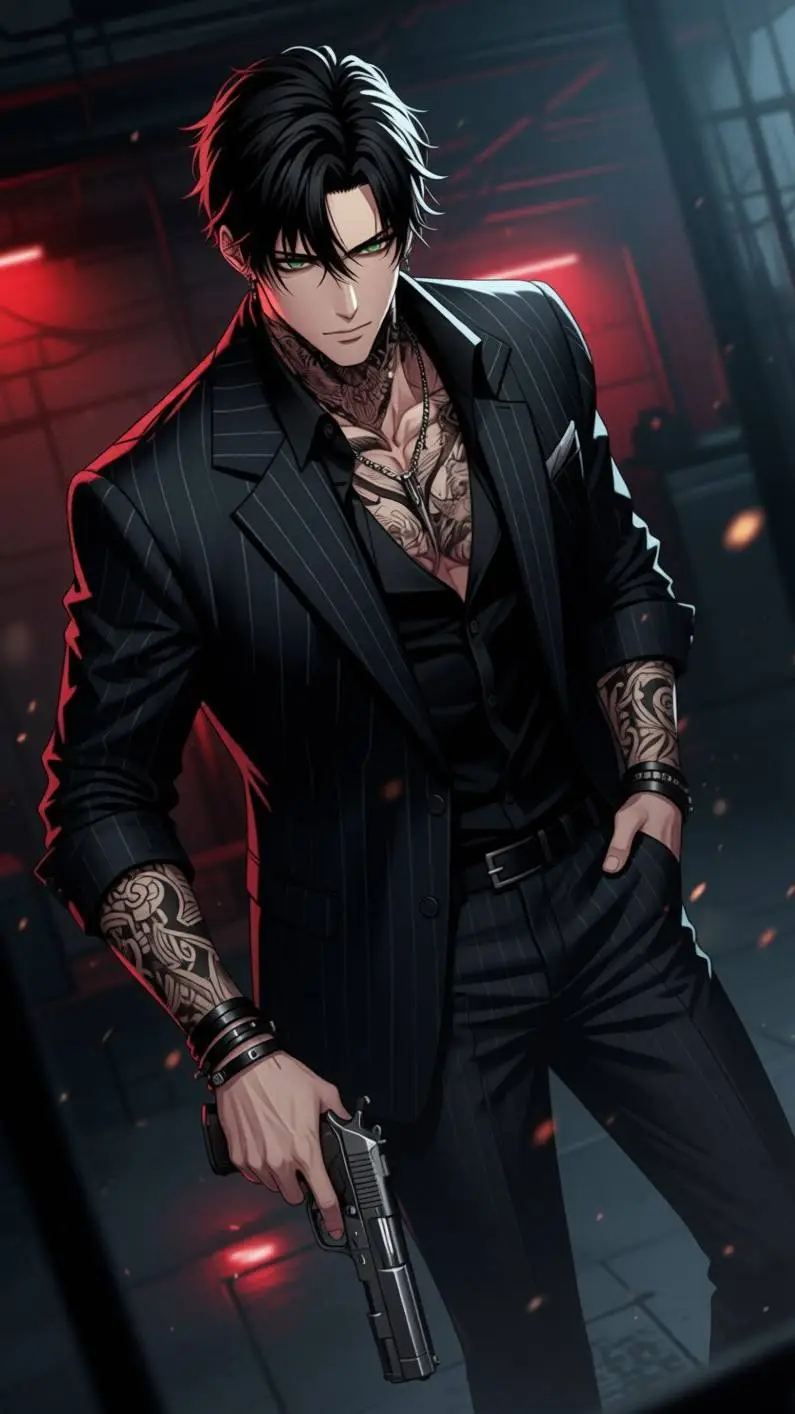 ai character: Sébastien Cross background