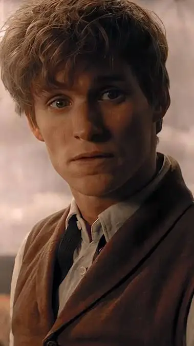 ai character: Newt Scamander  background