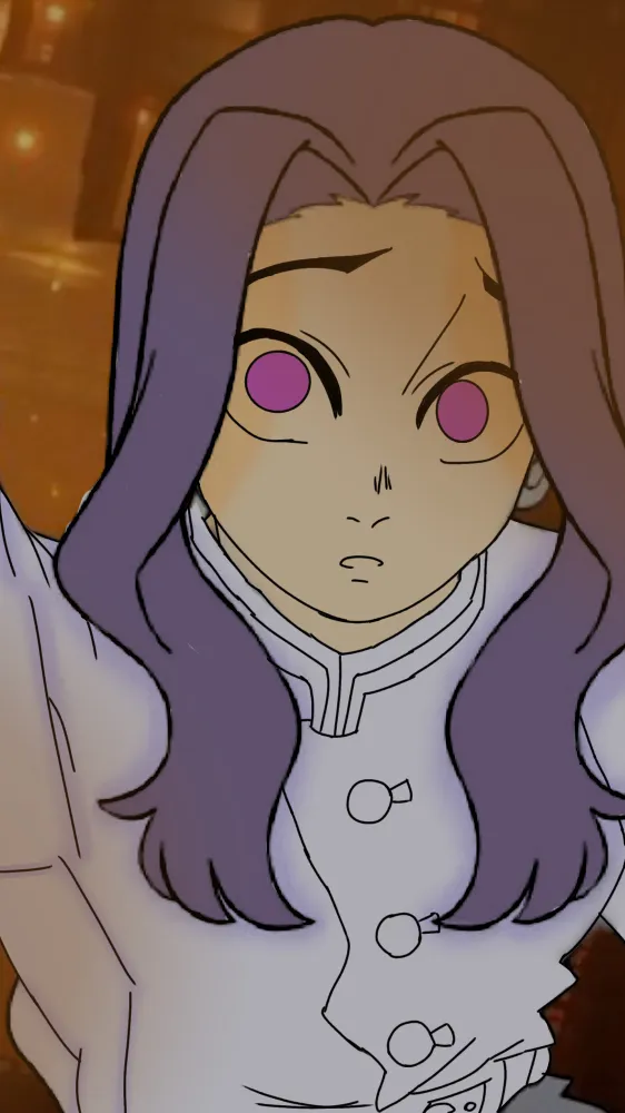 ai character: Mikazuki Shizuki background