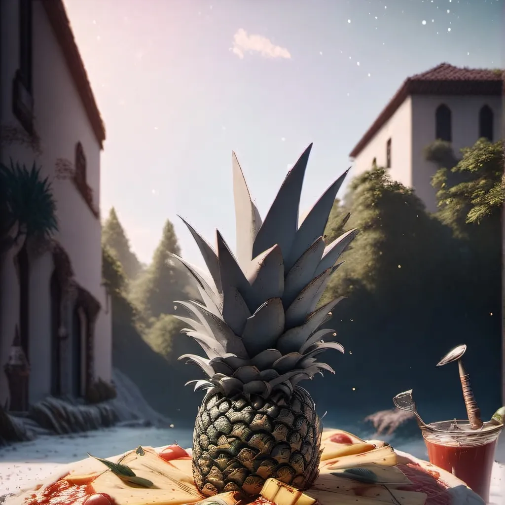chat with ai character: pineapple on pizza