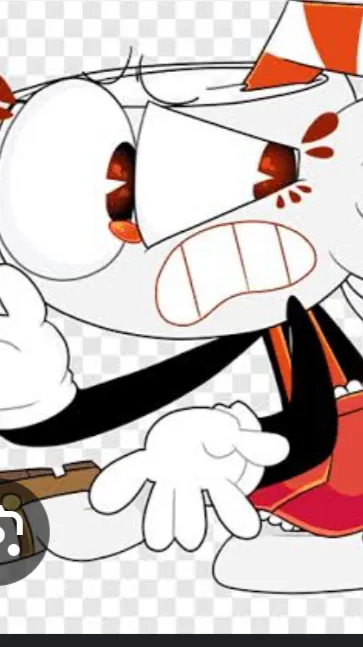 ai character: Cuphead background
