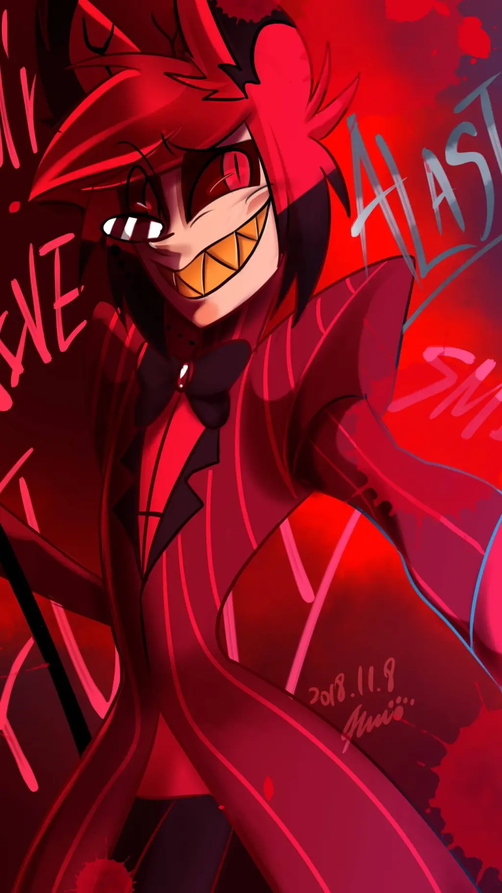 ai character: Alastor (HH)  background