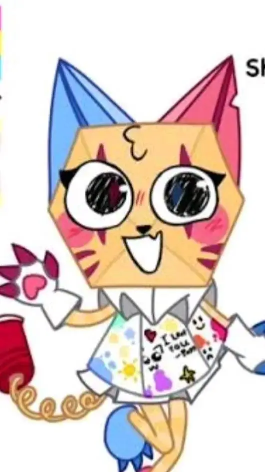 ai character: Scraps the craft background