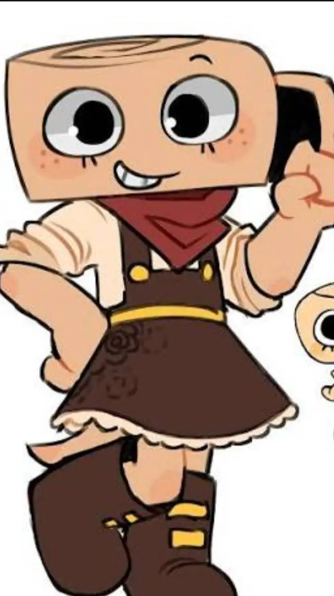 ai character: Shelly Fossillian! background