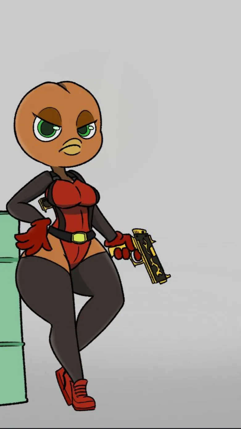 ai character: Killer bean but gv background